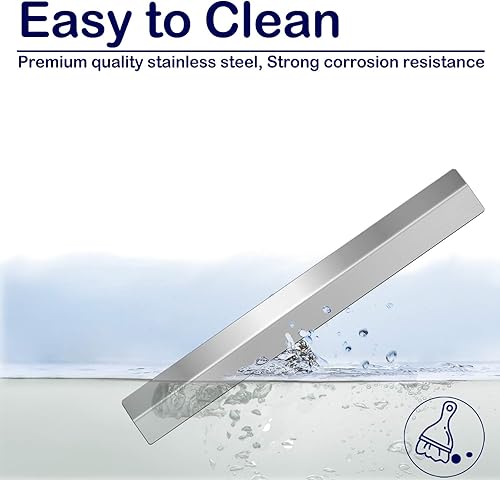 Miniatura 3 de Kit de deflector de calor de barras aromatizantes para Weber Genesis 300 Series E310 E320 E330 EP310 EP320 EP330 con perilla de control frontal,