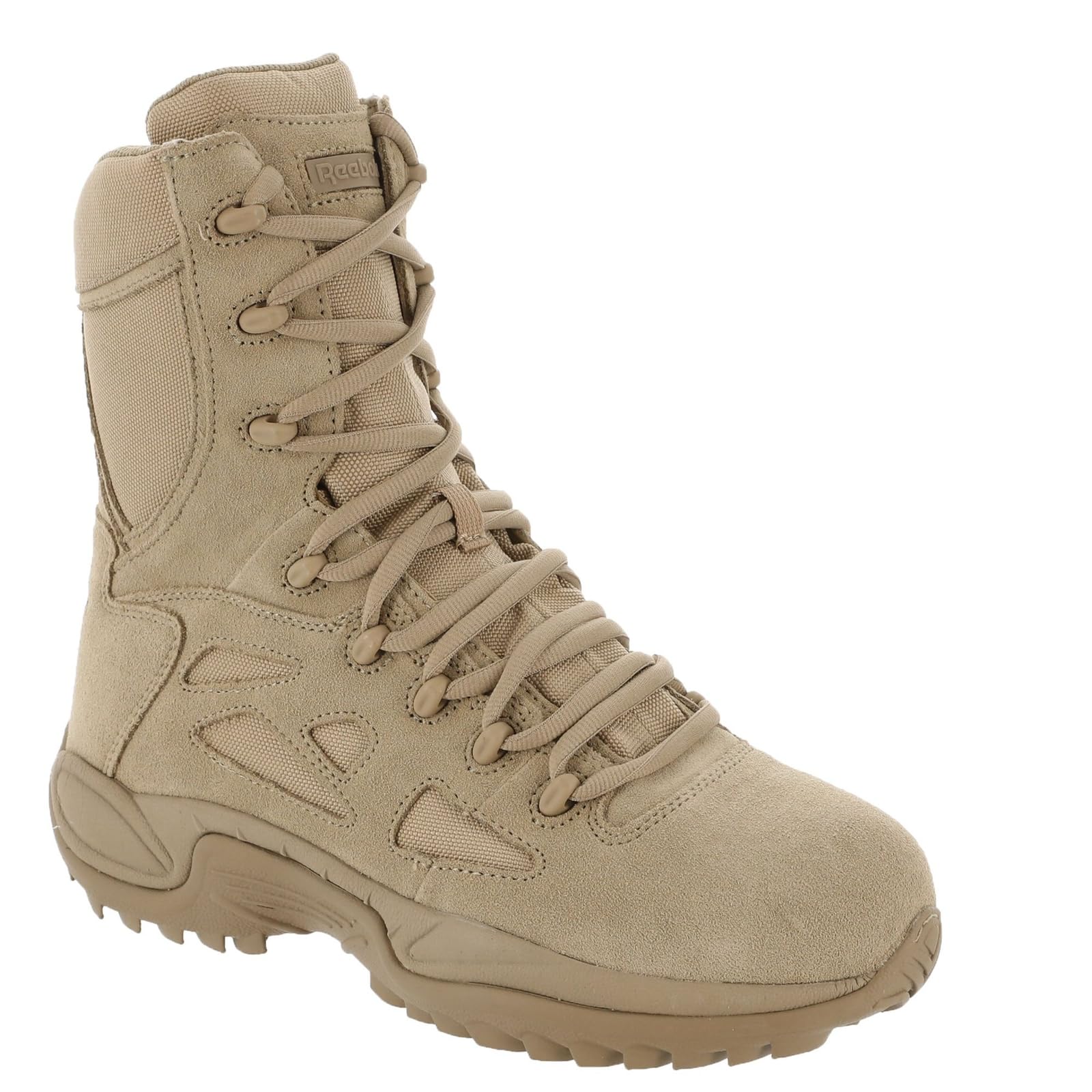 Reebok Work Mens Rapid Response Rb 8 Inch Electrical Composite Toe Work/Duty - Beige