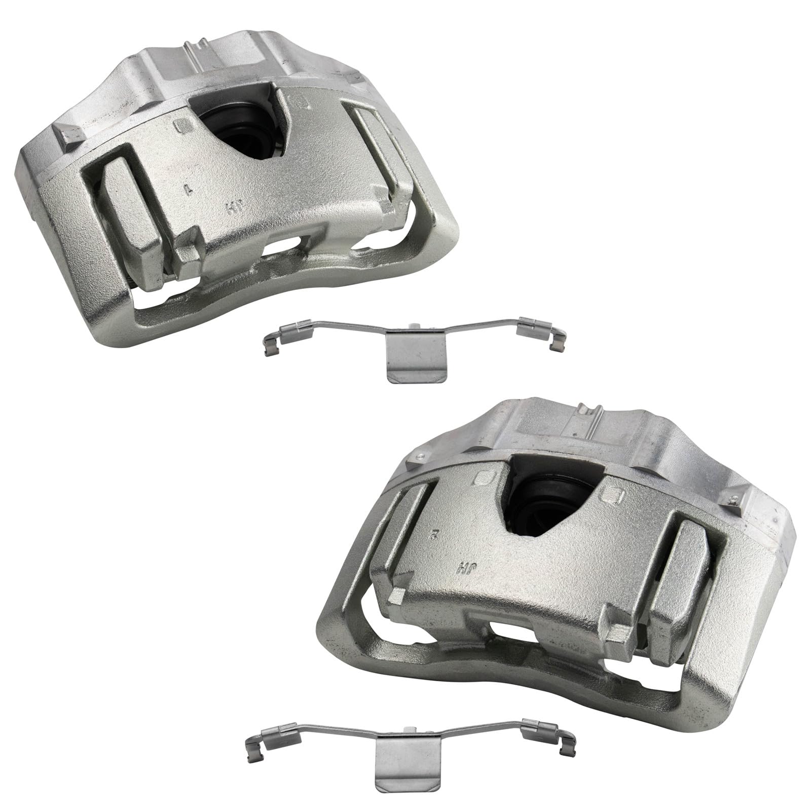 Front Brake Caliper Set Compatible with 2003-2014 Volvo XC90