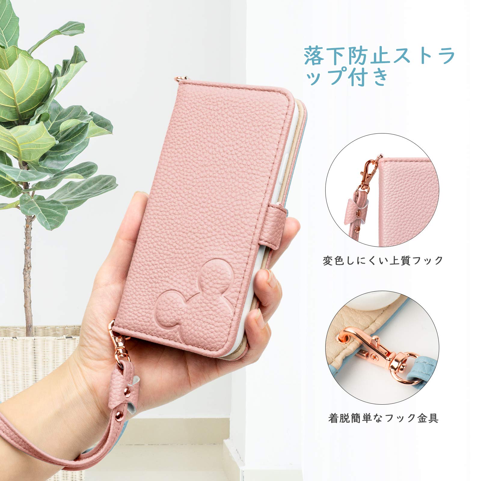 Amazon.co.jp: かんたんスマホ3 ケース 手帳型 A205KC ケース 簡単