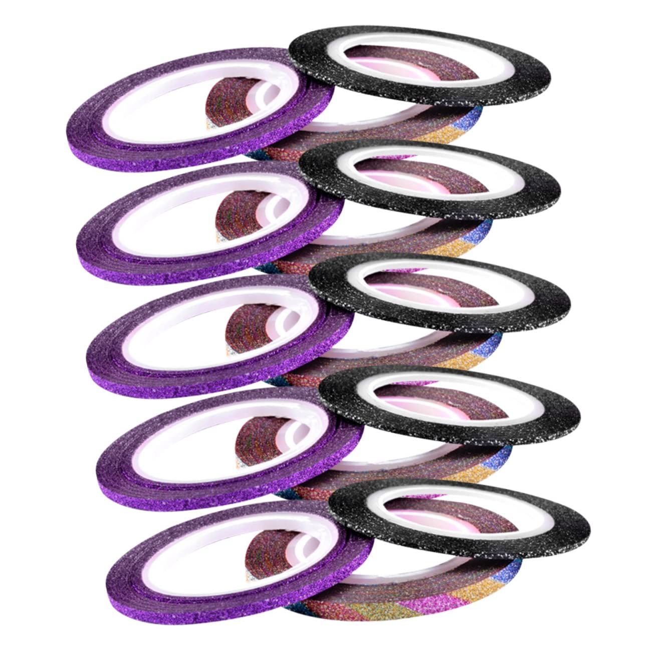 Healeved 120piezas Cinta De Nail Art Tiras Decorativas Para Uñas Stickers De Diseño De Manicura Suministros Para Decoración De Uñas
