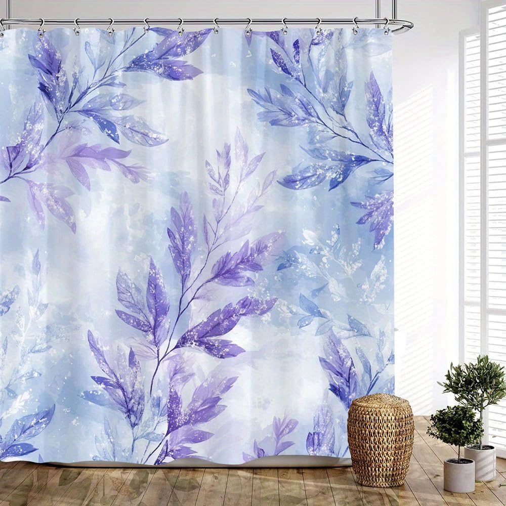 Rideau de douche extra large lavable 200 x 210 cm pour remplacer les rideaux en plastique
