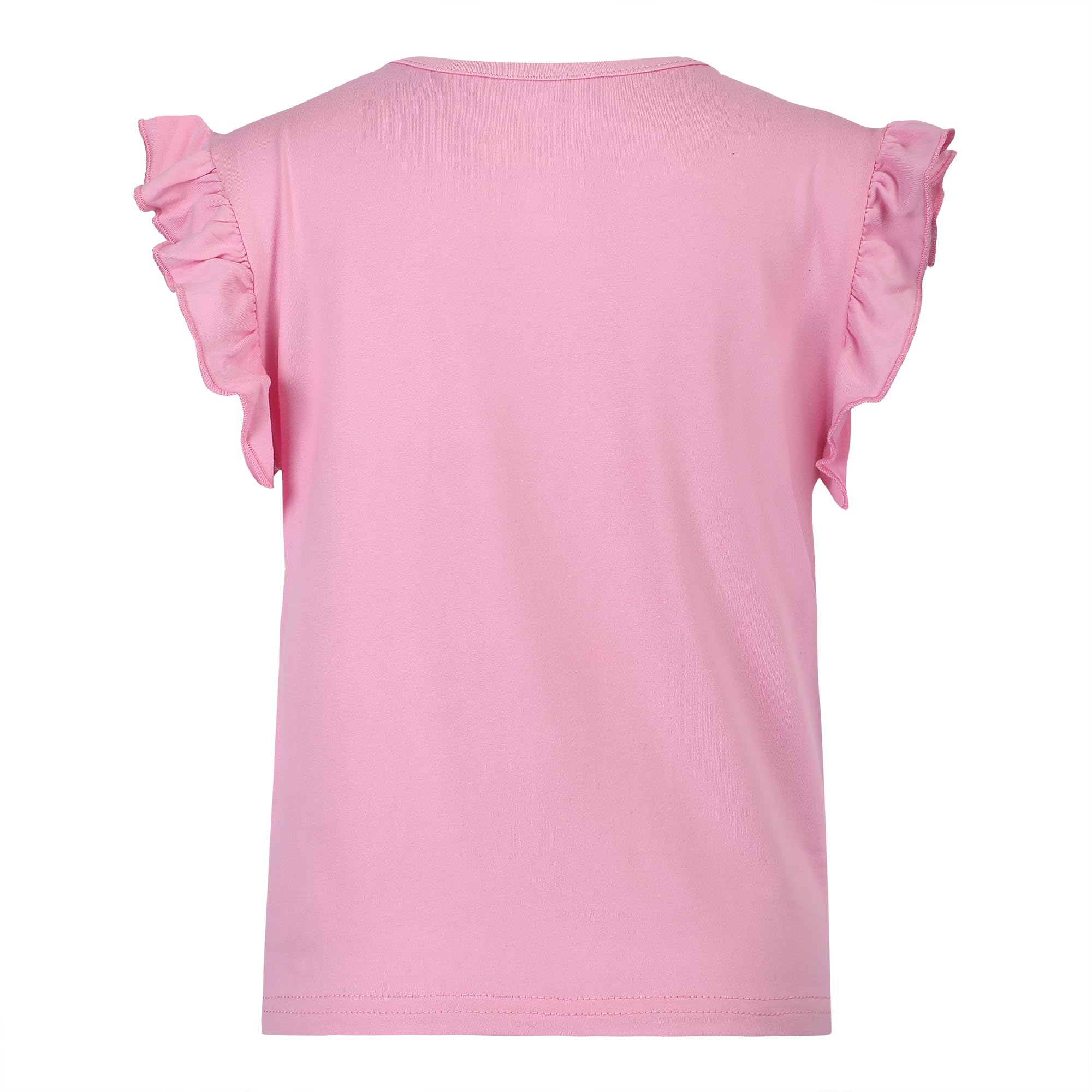 Disney Minnie Mouse and Friends Felpa con cappuccio, maglietta e pantaloni per bambine e grandi, rosa e grigio chiaro