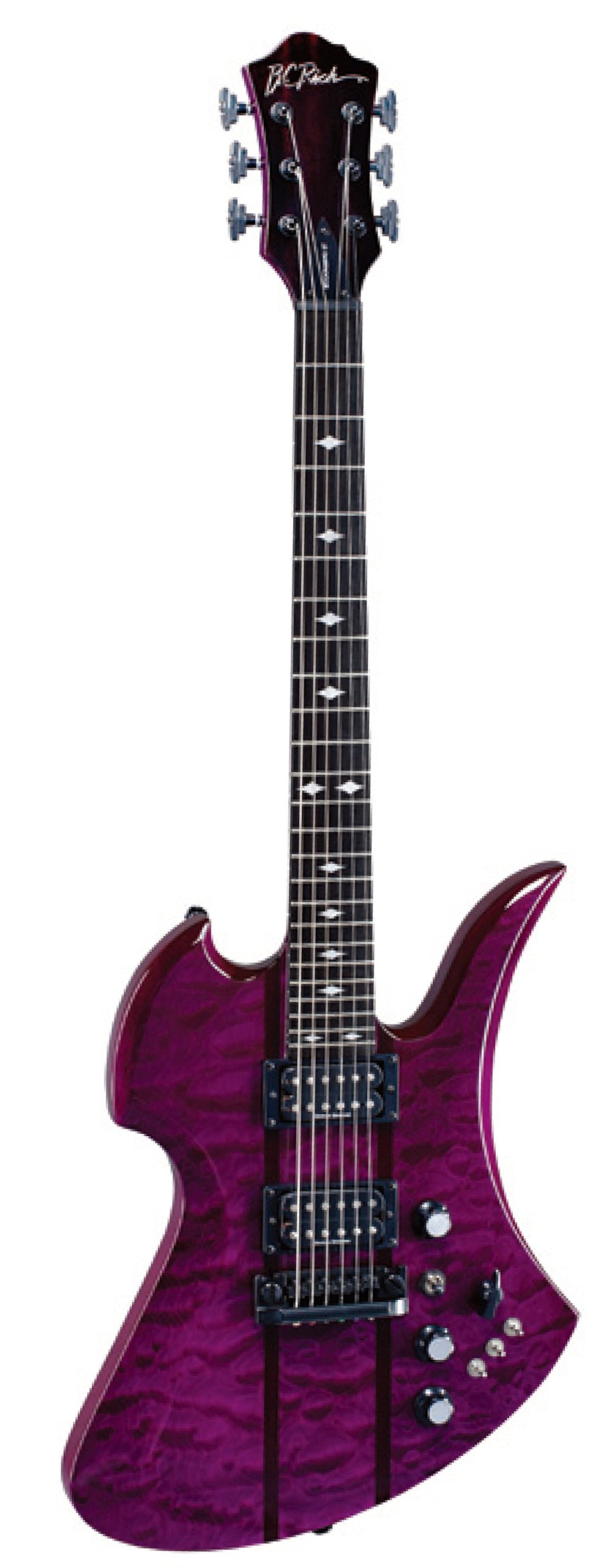 BC RICH MOCKINGBIRD TRANS PURPLE Electric guitars Metal - modern