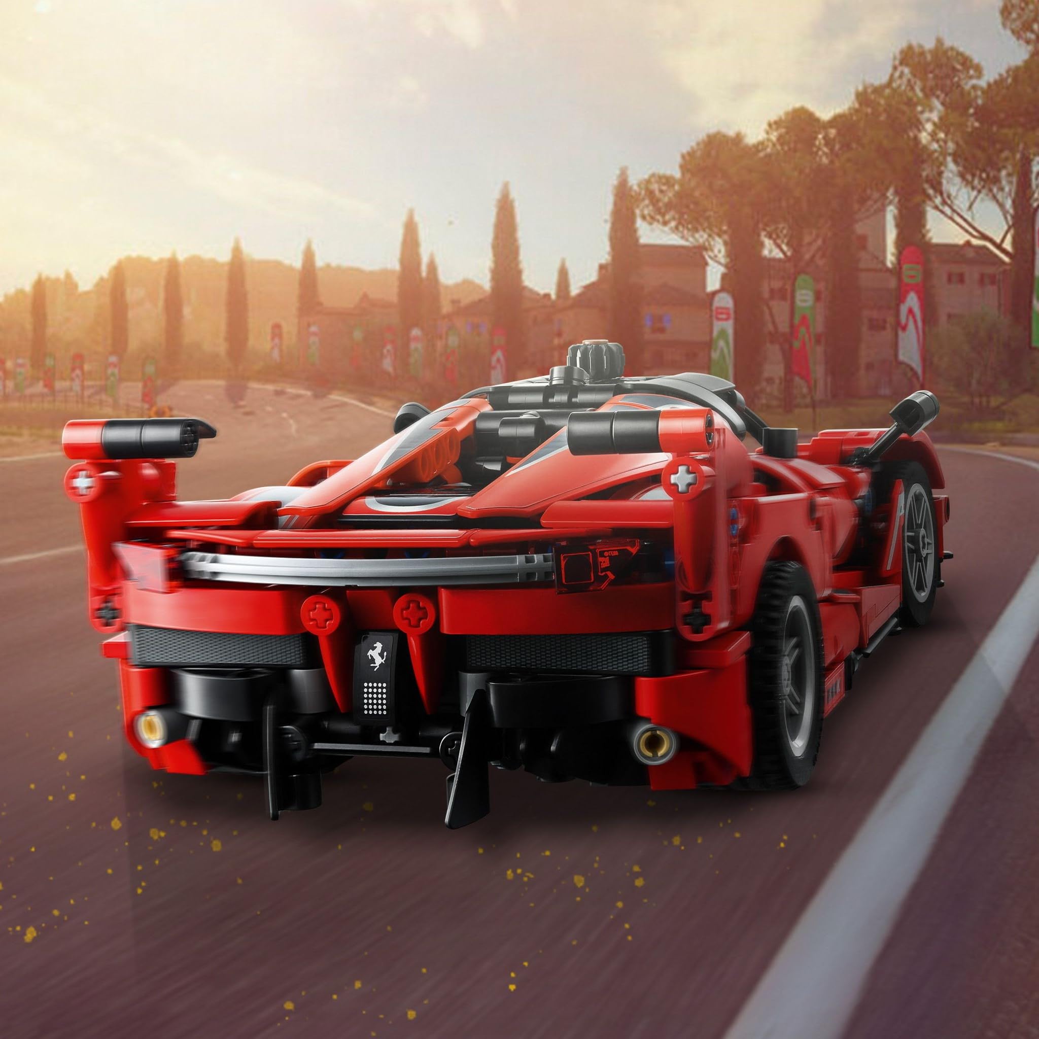 LEGO Technic Ferrari FXX K Kids Toy Car - Building Toy for Girls & Boys - Ferrari Car Toy for Ages 10+ - Makes a Cool Birthday or Any - Time Gift for Kids - Race Car Model for Play & Display - 42212 - Image 3