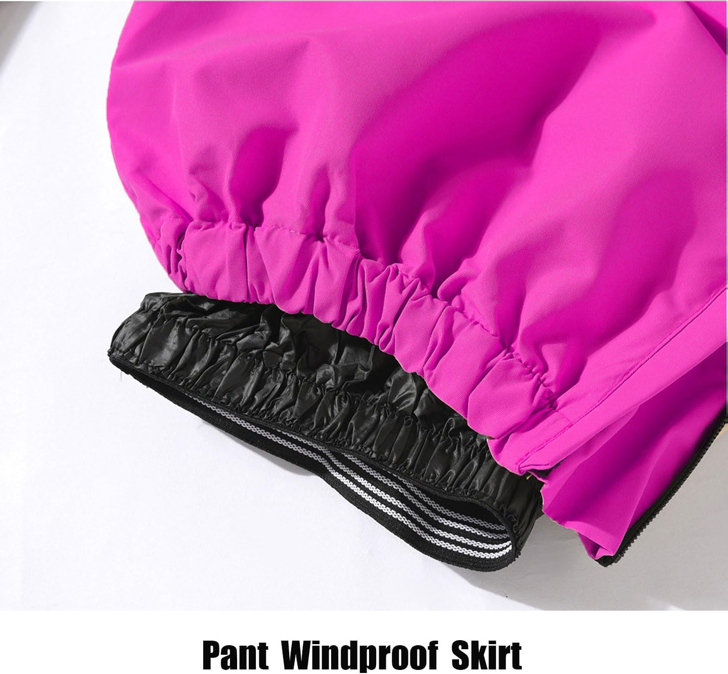 ARCTIC QUEEN Snow Pants Unisex Baggy Snowboard Pants Loose Fit Insulated Windproof Waterproof for Ski Hiking Winter Outdoor