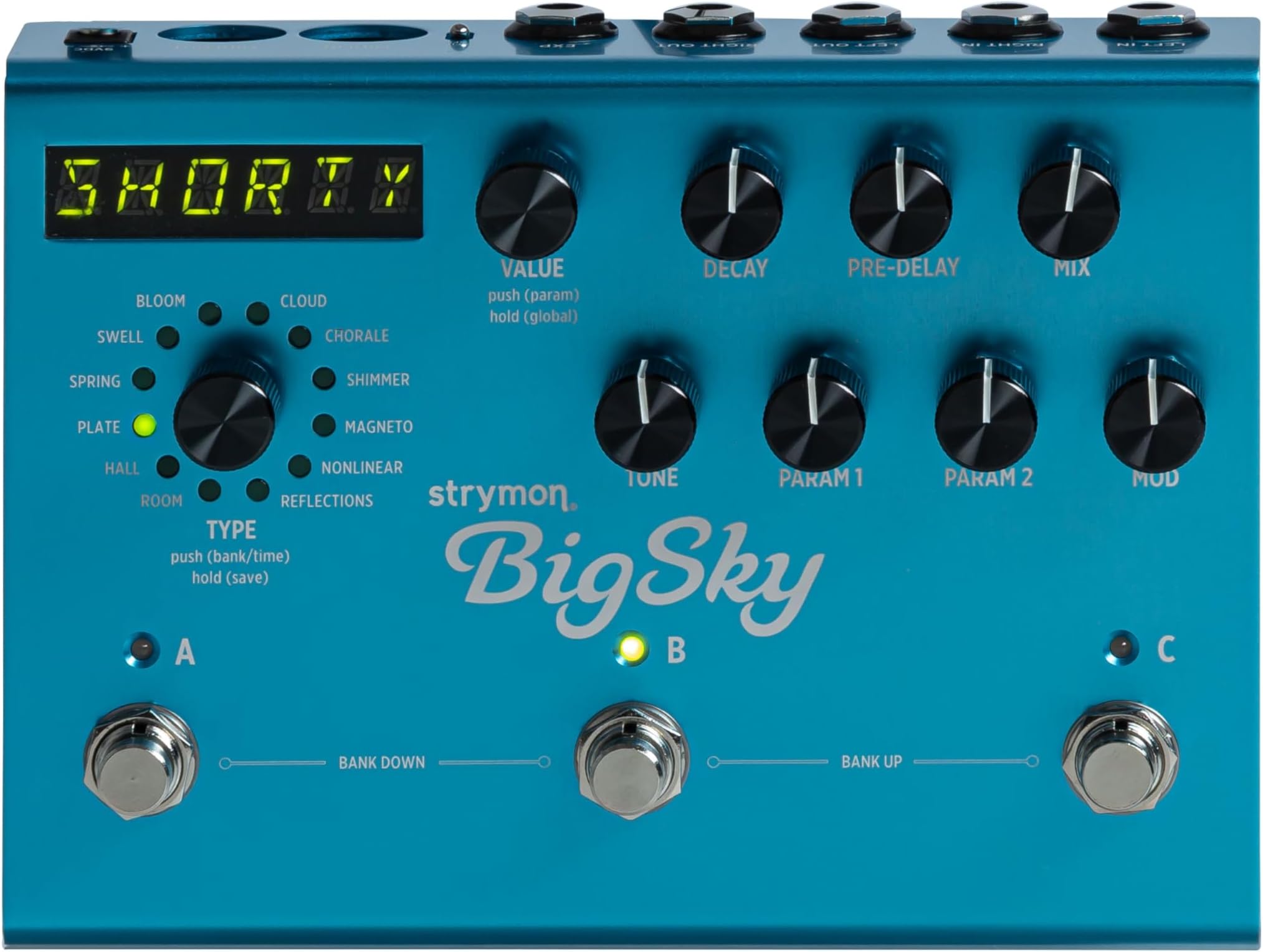 BigSky Multidimensional Reverb Pedal