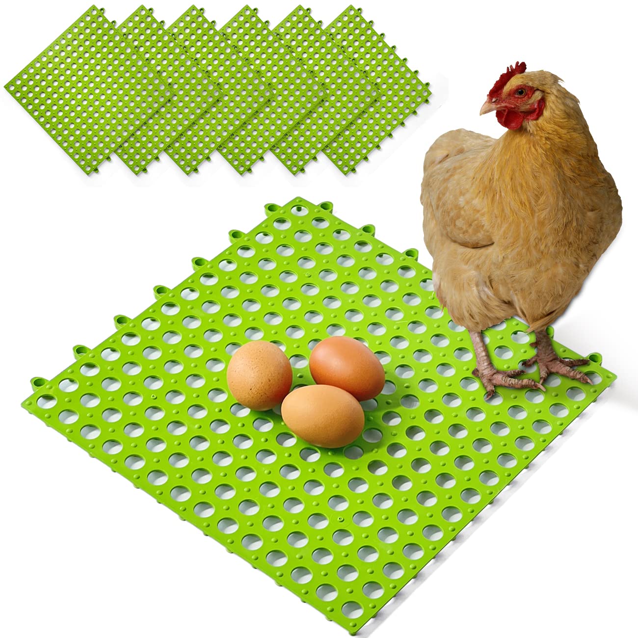 Hühner-Nistkasten-Pads Aus Seegras – 8 Stück, Handgewebt, Weich & Sicher Für Eier & Hühner
