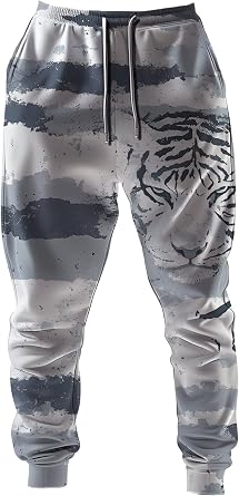 Fashiononly Pink Camo Deer Joggers Sweatpants Sweat Pants Men Women Outdoor Wear