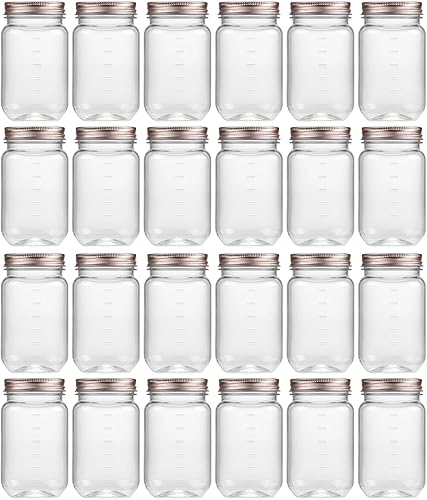 Vista 33 de Novelinks - Recipientes de plástico transparente (16 onzas)