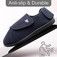 Vista 33 de EuropeanSoftest - Pantuflas clásicas con forro de rizo francés para mujer, con espuma viscoelástica 80-D, transpirables, lavables, para interiores