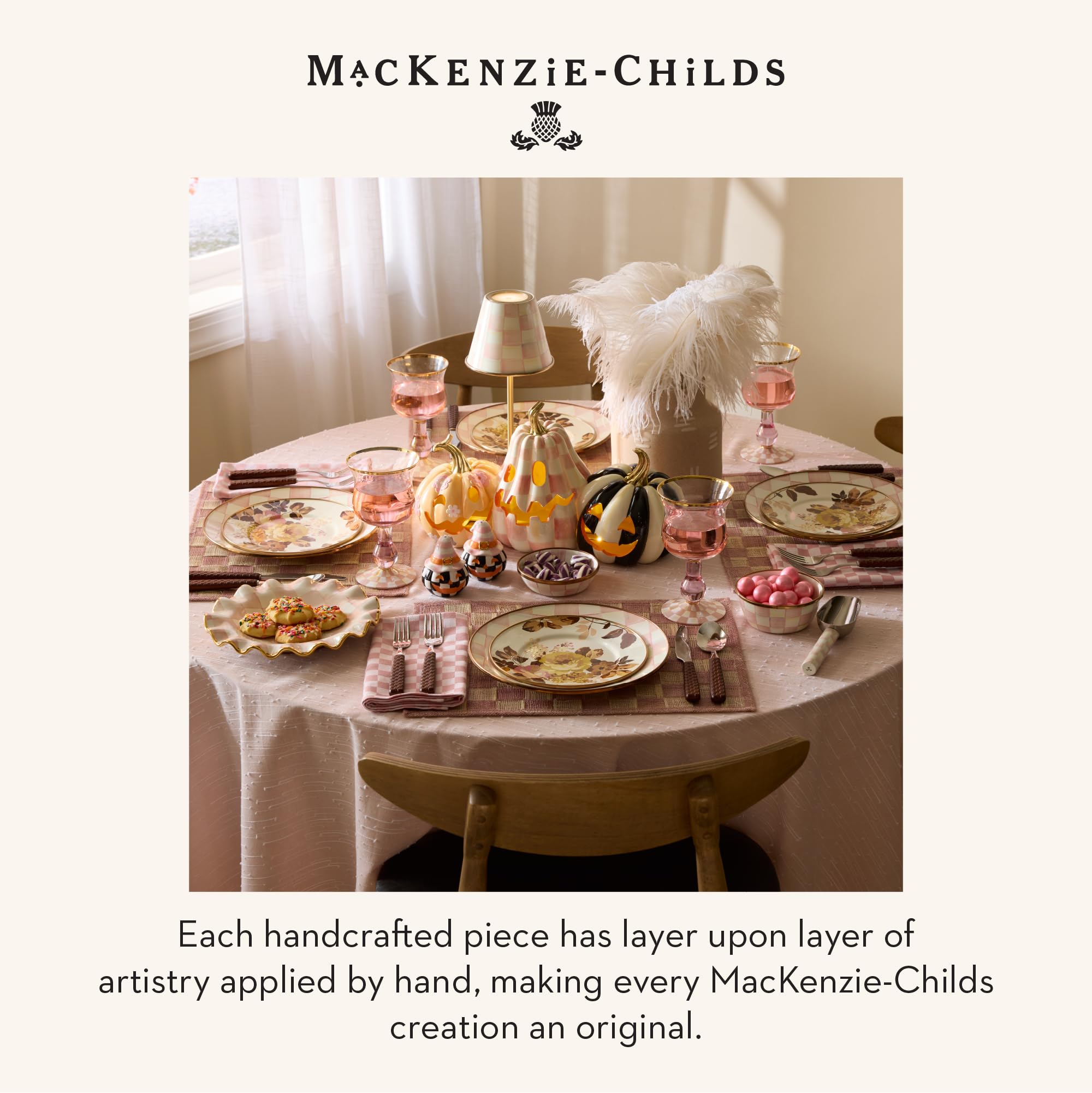 Amazon.com: MACKENZIE-CHILDS Salt and Pepper Shaker Set, Ceramic