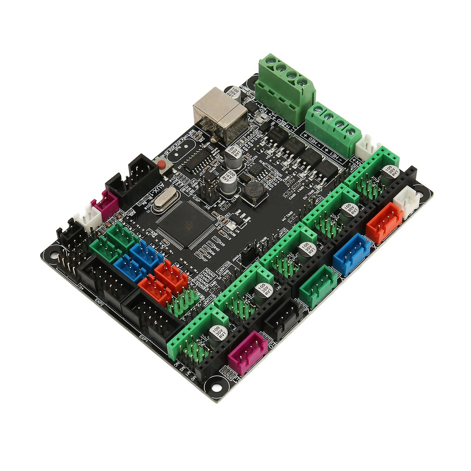 PCB de 4 capas para impresora 3D Cryfokt que optimiza la eficiencia de drivers TMC2209 y TFT35