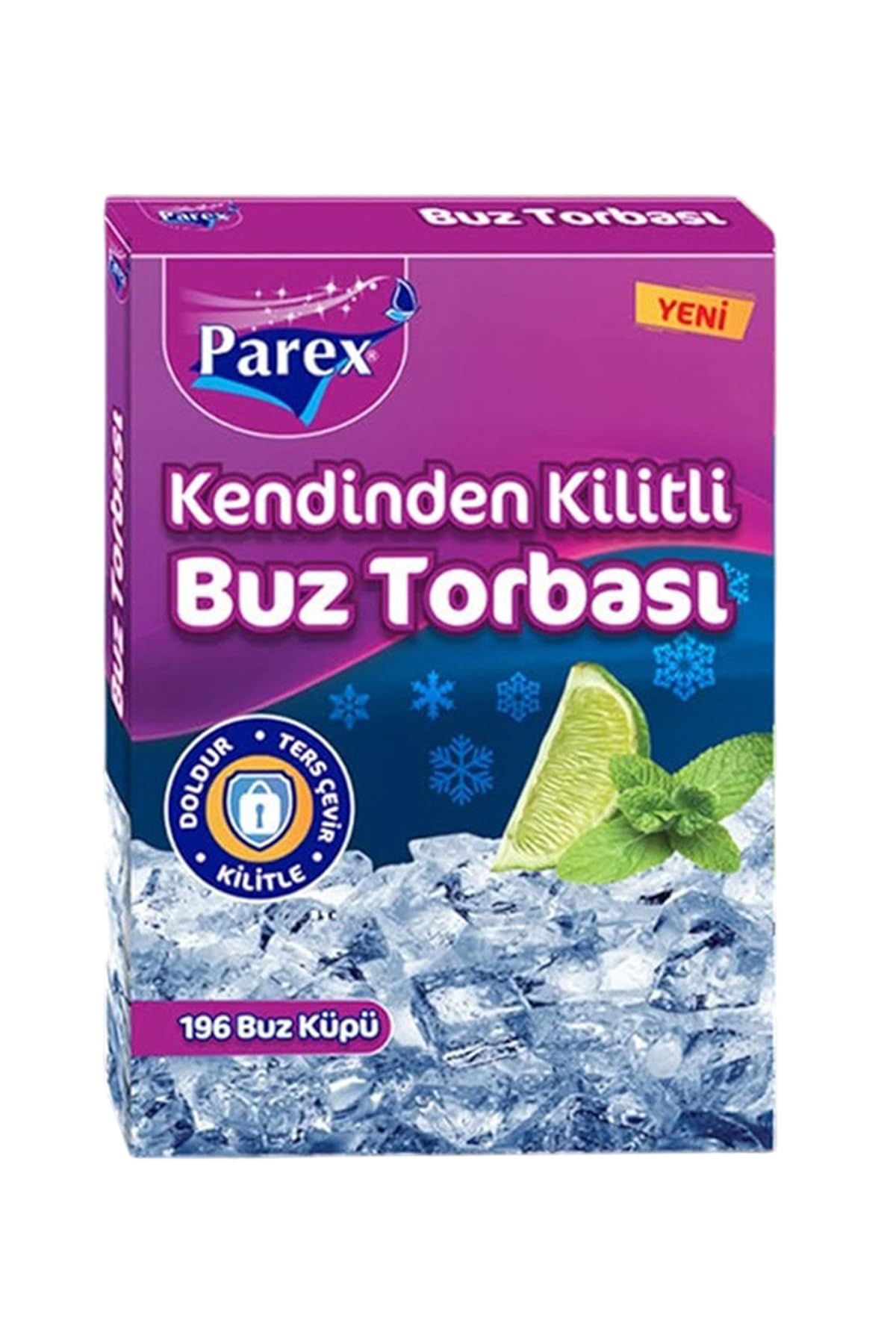 Parex Kendinden Kilitli Buz Torbasi