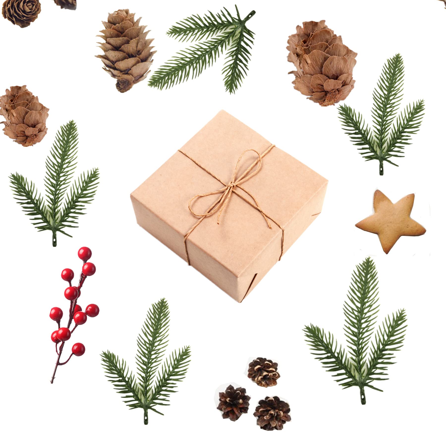 松切り枝 Amazon.co.jp: Jylucky 人工松針 60本入り 枝3本付き 5.9 x 3.9インチ