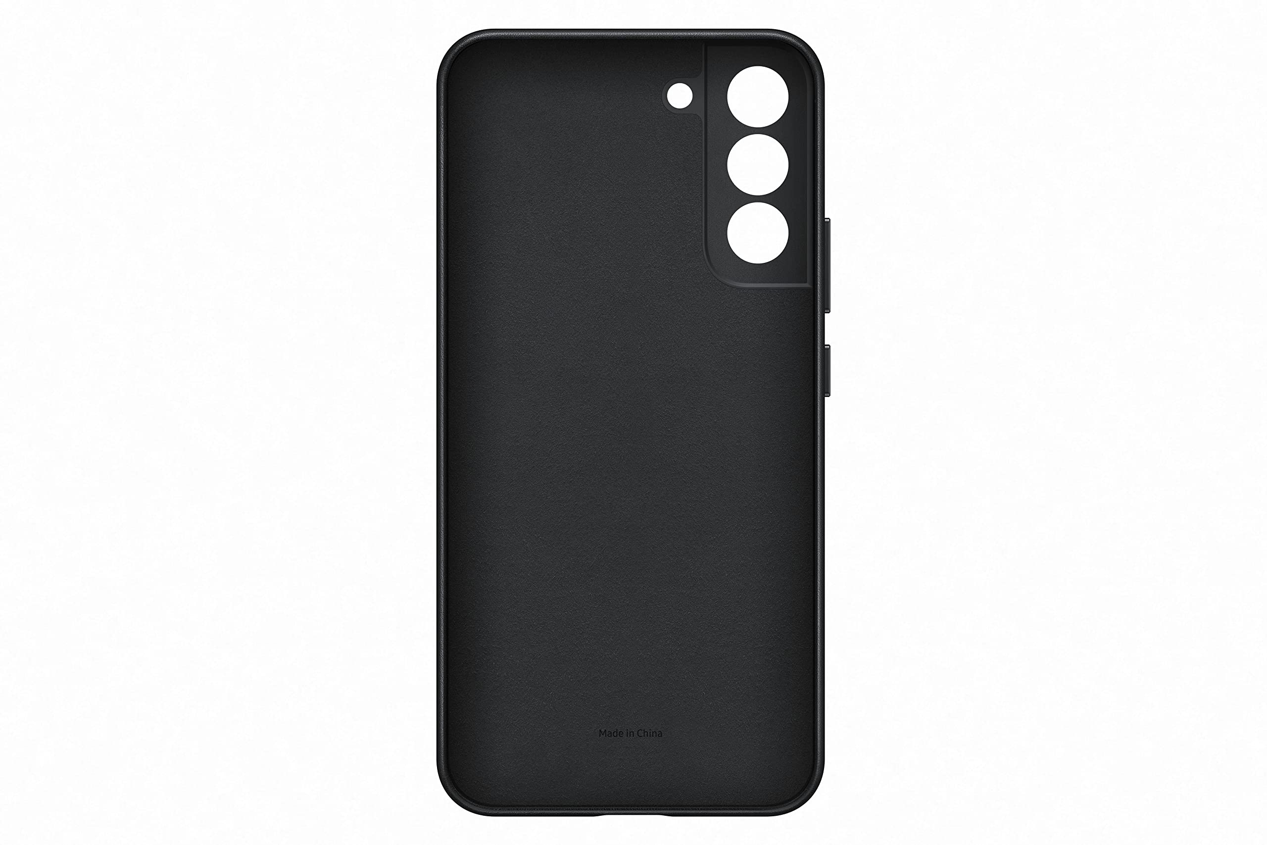 Coque en Cuir pour Samsung Galaxy S22+ Noir