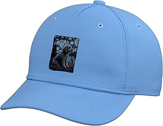 Lagotto Romagnolo Starry Night Water Dog Adjustable Baseball Hat