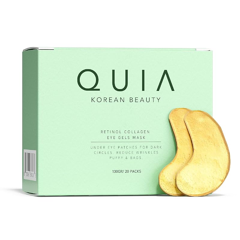 Adesivos para a região dos olhos QUIA Beauty com colágeno e ácido hialurônico