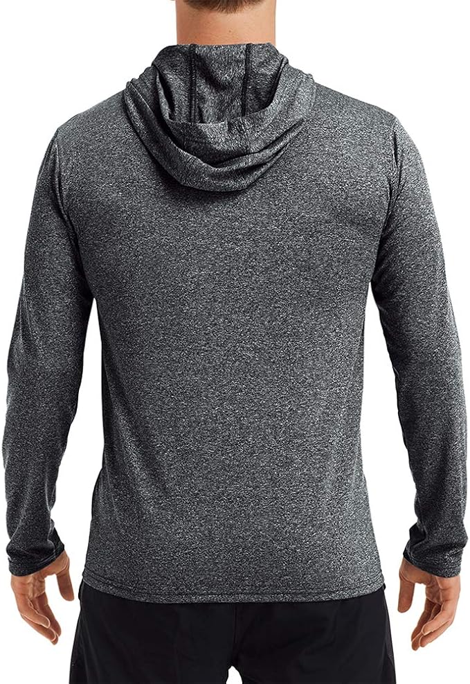 Gildan Mens Performance Hooded Long 