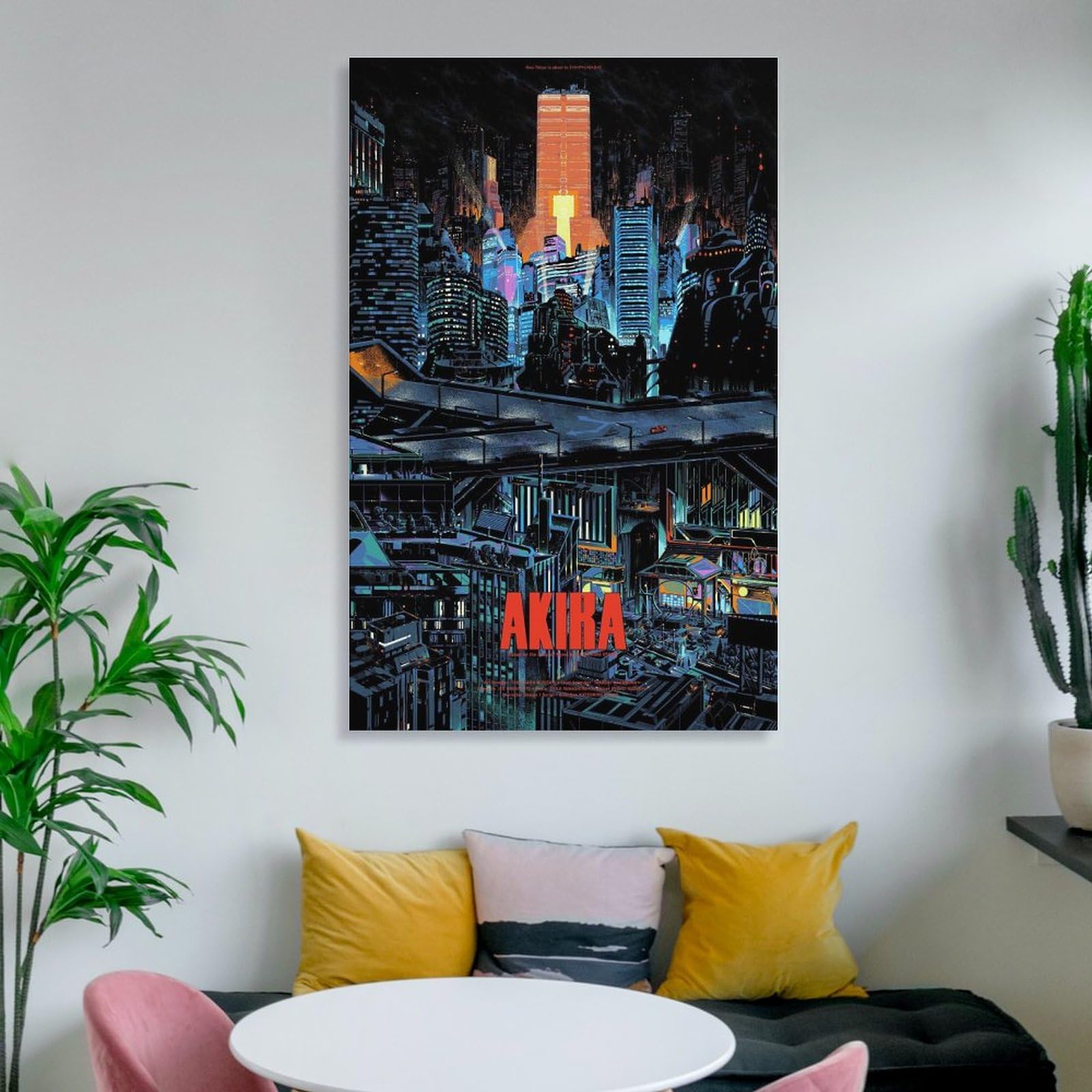 AKIRA アートウォール　ポスター AKIRAアートウォールが渋谷に甦る。「AKIRA ART OF WALL Otomo
