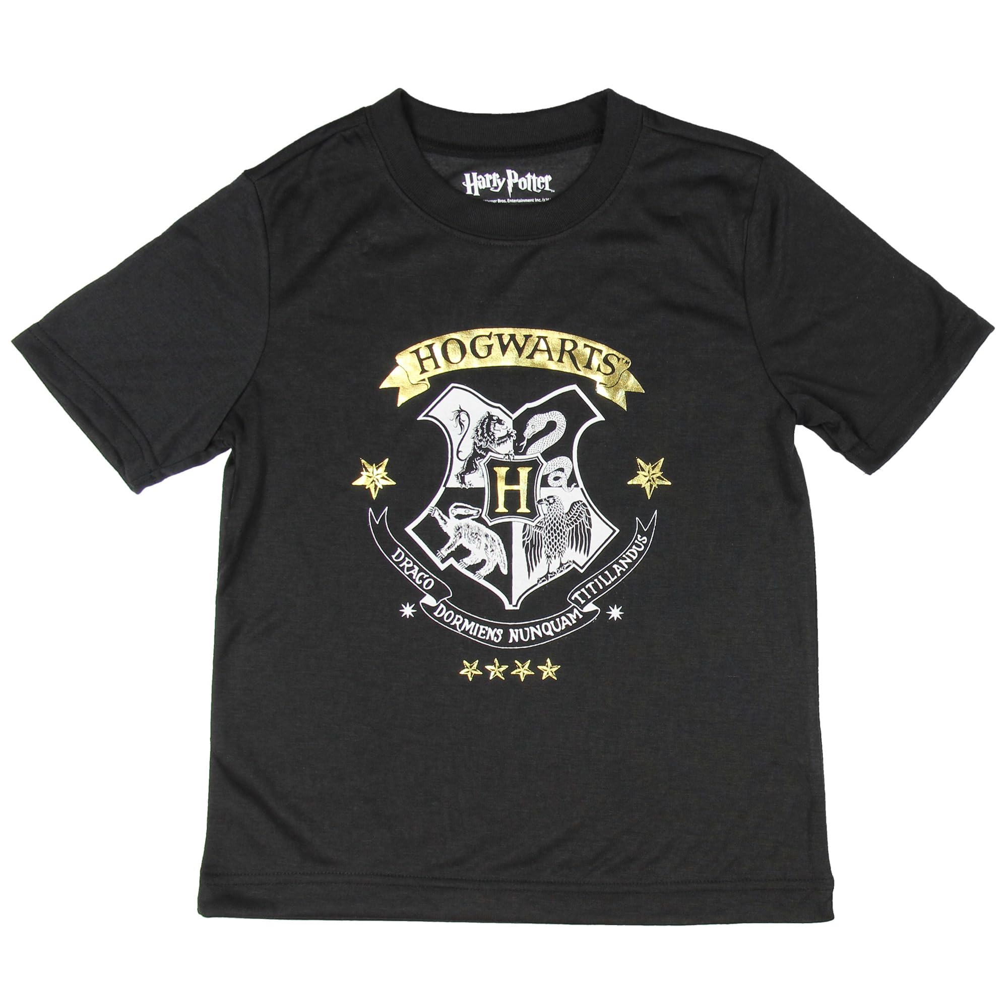 Harry Potter Jungen Hogwarts Wizard Crest Pajama Short Set Hogwarts Wizard Crest Pajama Short Set