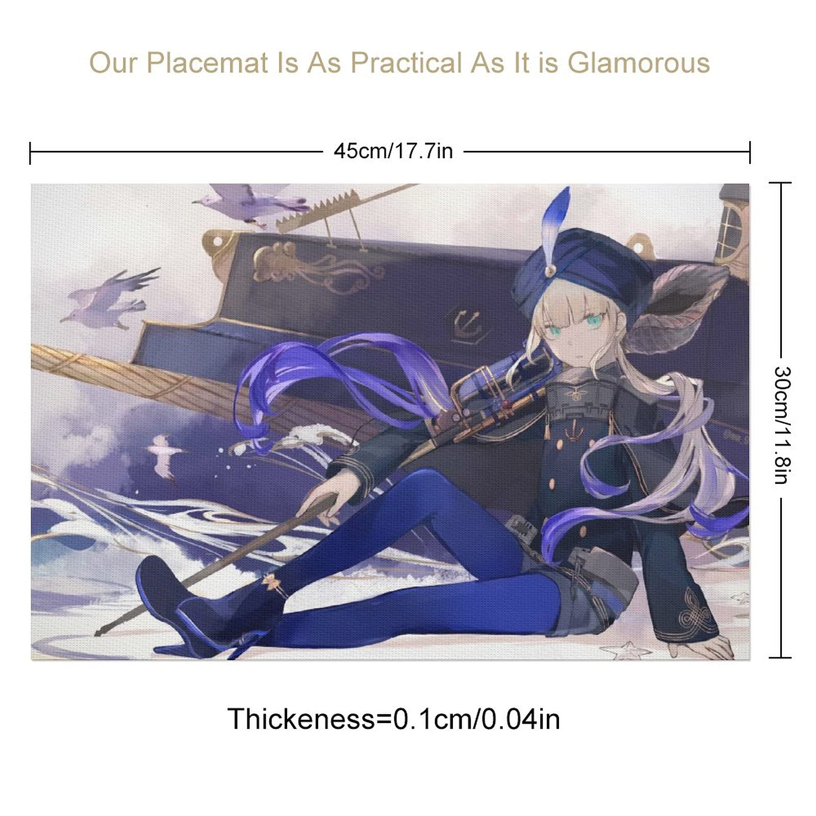 Amazon｜ランチョンマット Fate FGO/フェイト 1 PCS 45*30cm テーブル