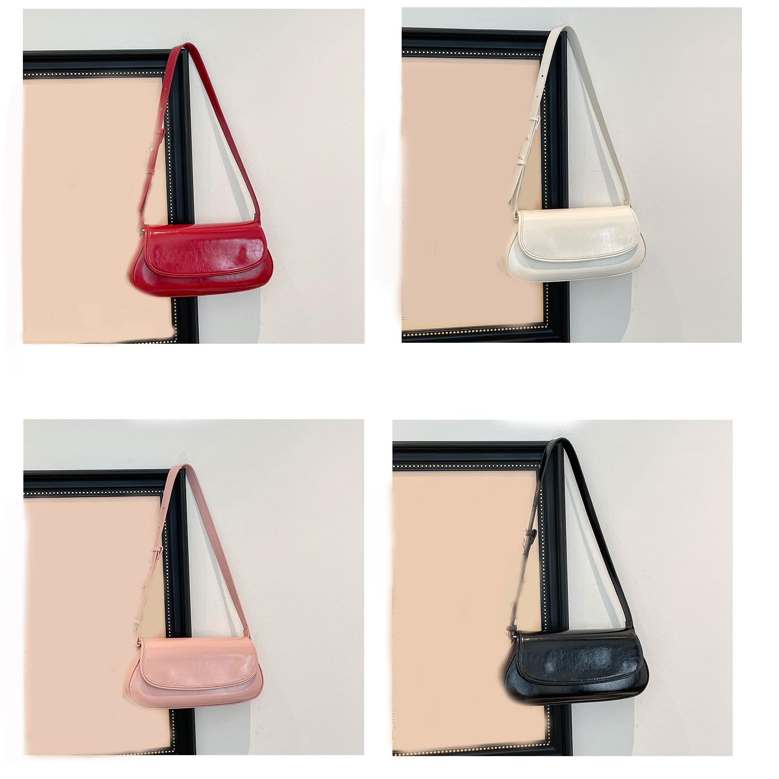 Elegante bolso de mano con correa cómoda para el
