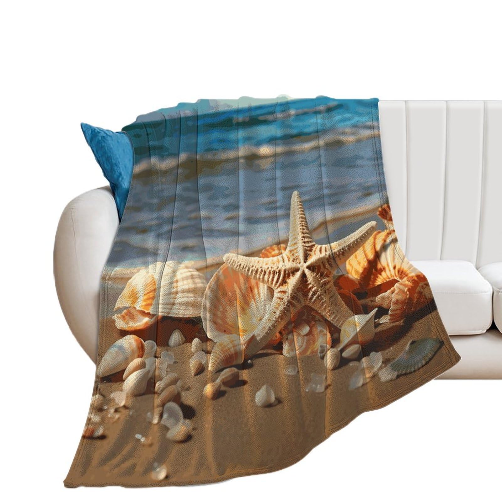 Couverture flanelle douce et respirante pour camping et voyage nomade