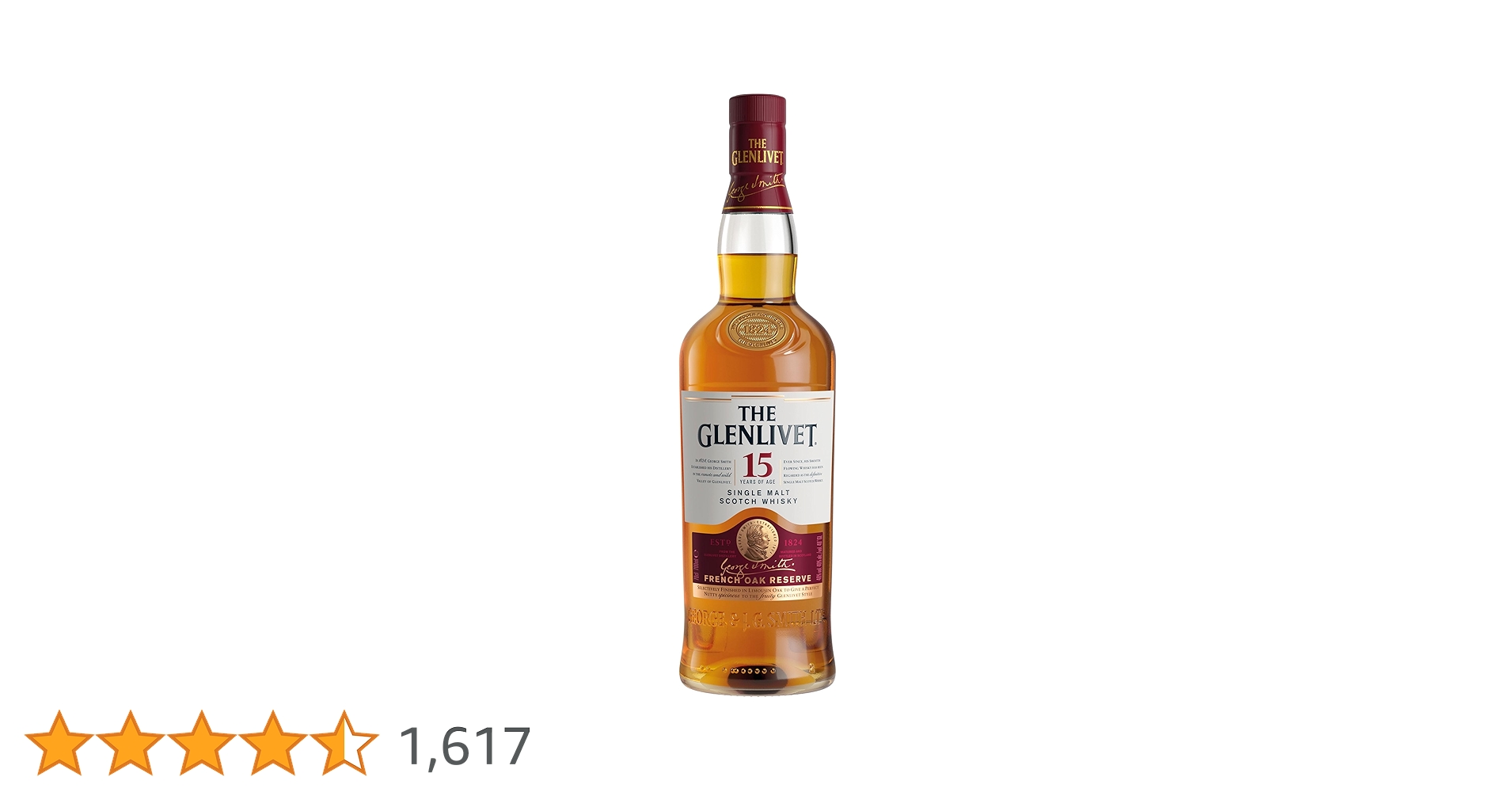 Amazon.co.jp: ザ・グレンリベット15年 シングルモルトスコッチ