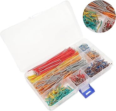 Breadboard Jumper Wire Kit 840 Pieces Box Flexible
