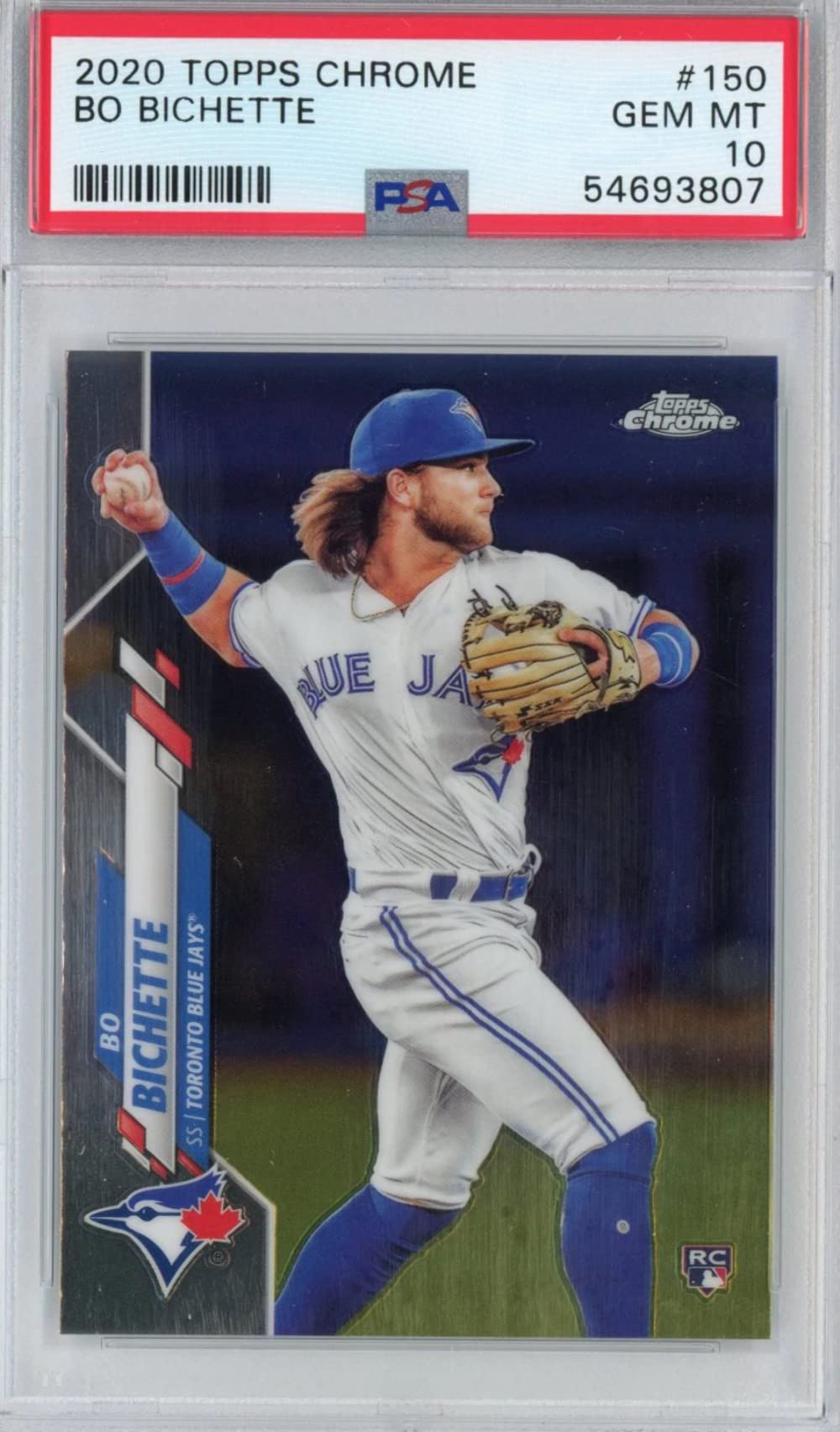 Amazon.com: Graded 2020 Topps Chrome Bo Bichette #150 Rookie RC Baseball  Card PSA 10 Gem Mint : Collectibles & Fine Art