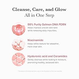 medicube PDRN Marshmallow Whip Cleanser | Face Wash, Cleansing Foam for Pore Care & Uneven Skin Tone | Gentle Daily Deep Cleansing | Hydrating and Nourishing Facial Cleanser | Korean Skincare
