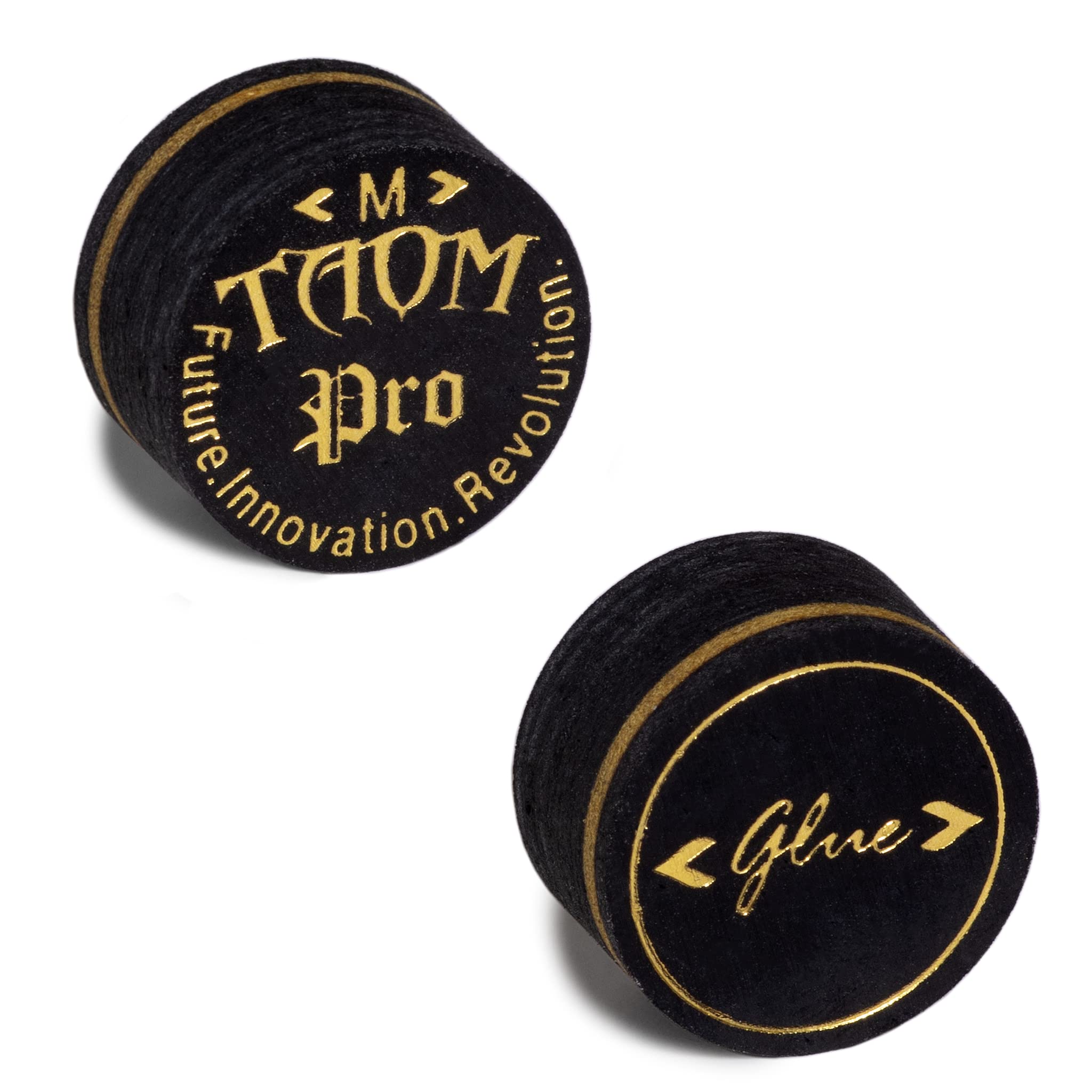 Taom Pro Billiard Cue Tip Punta para Taco de Billar, Unisex
