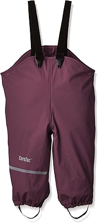 Tuta Impermeabile Bambina CareTec - Rosso, Taglia 128, Senza Fodera, Bretelle Regolabili - Foto 6