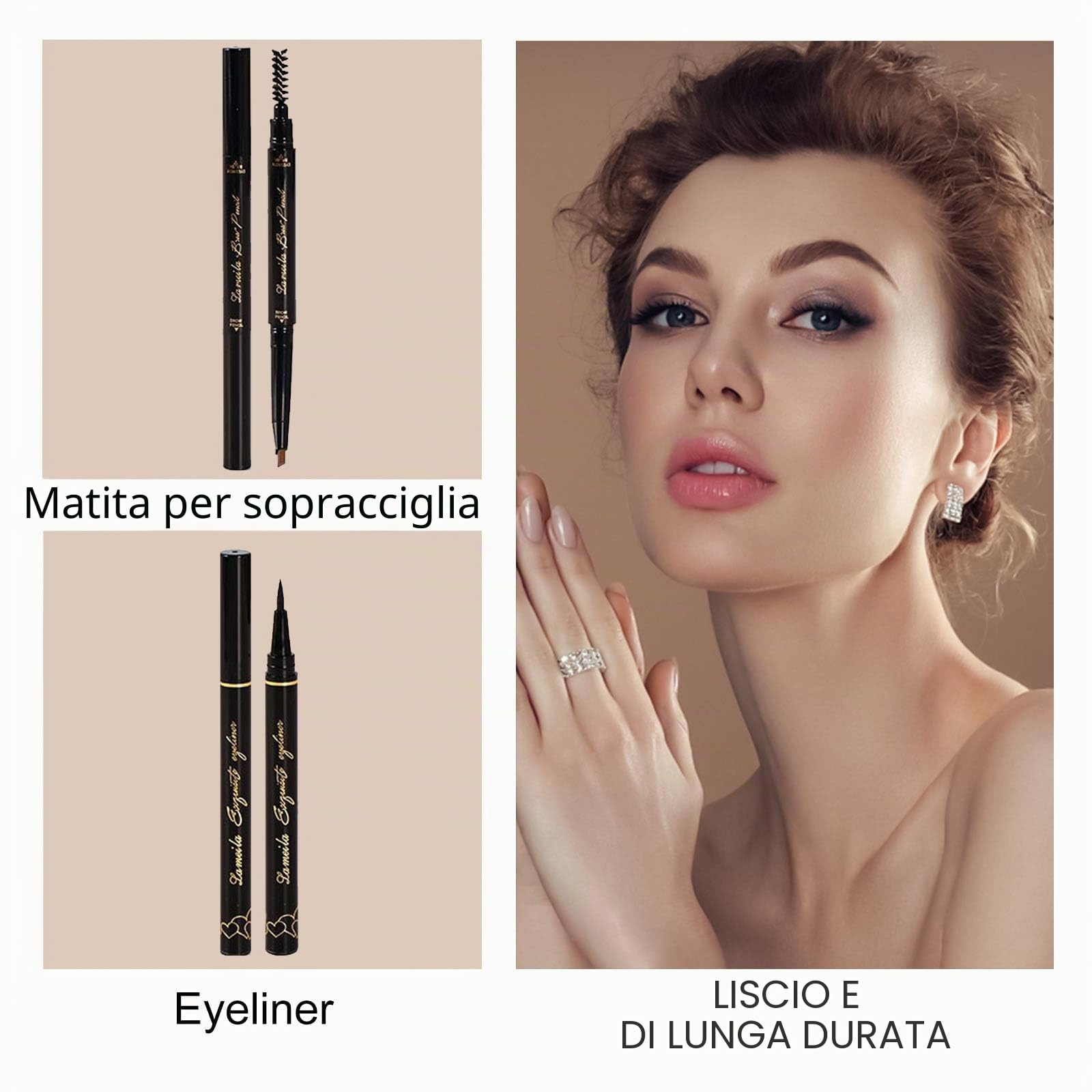 Set regalo di trucco all-in-one, mini kit cosmetico, facile da trasportare, kit trucco riutilizzabile, regalo meraviglioso