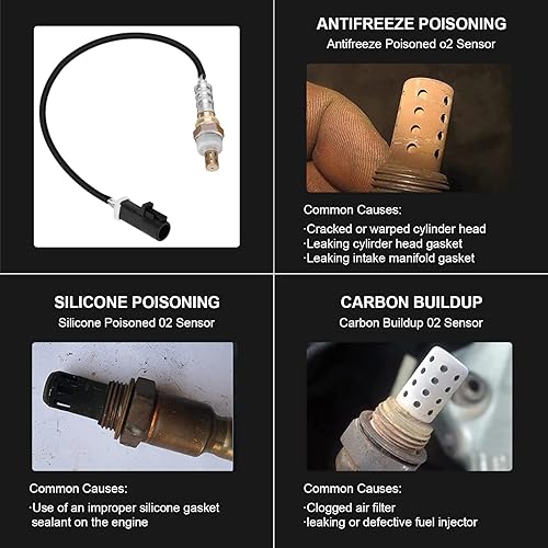 Miniatura 3 de 234-4609 O 2 Sensor delantero trasero aguas arriba aguas abajo para-Ford, para-Lincoln, para-Mercury y para-Mazda - Ranger, Mustang, Expedition,