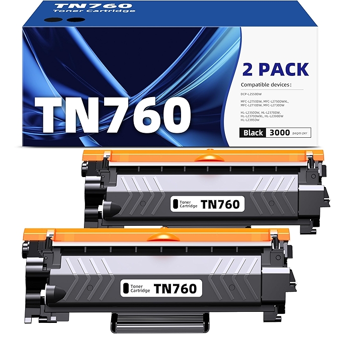 TN760 链接型高产量碳粉盒（适用于兄弟打印机）