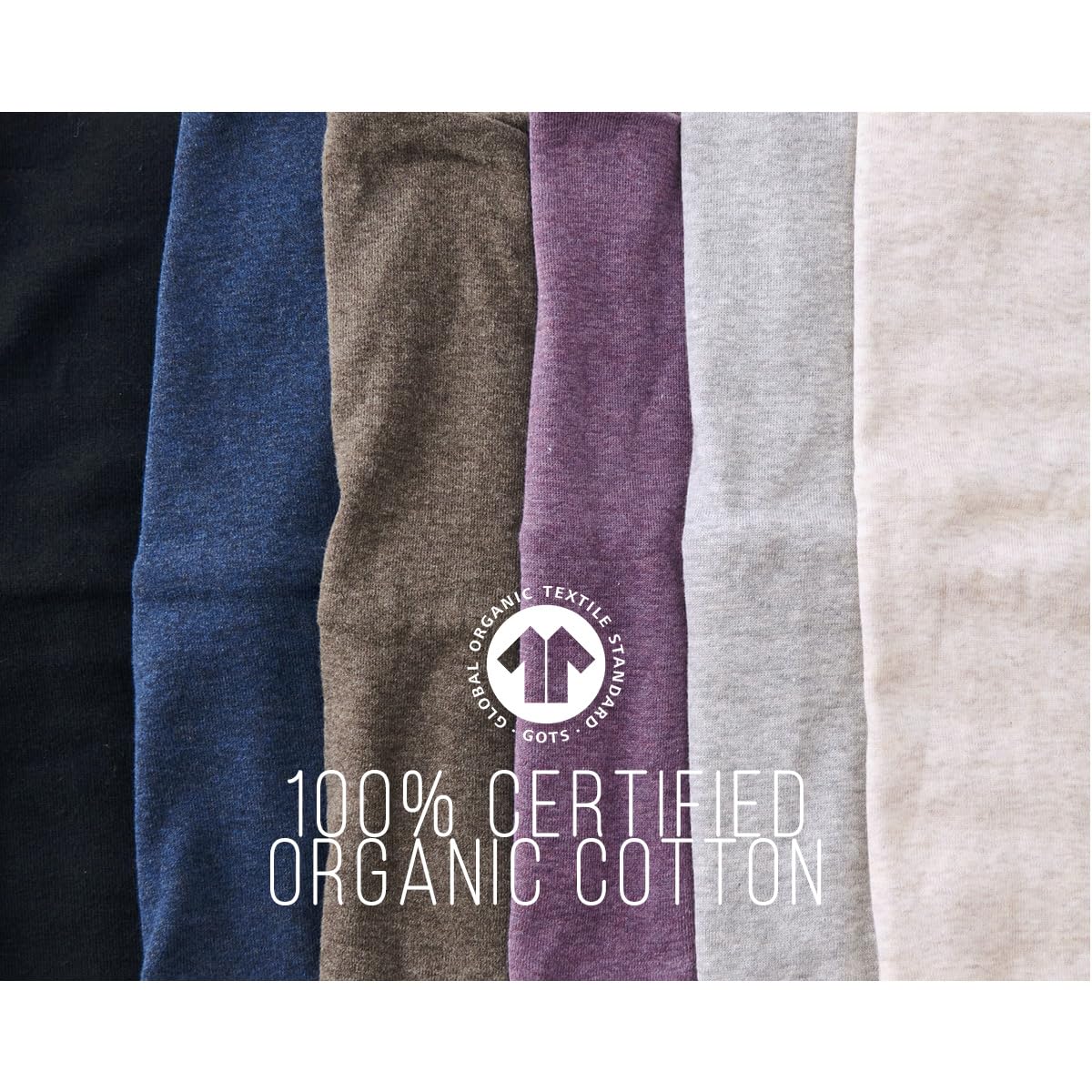 Braga Cuello Para Hombre Et Mujer, 2 IN 1 Bufanda Et Cinta Para Cabeza Más Cálido Orgánico Algodón Hecho En Japón