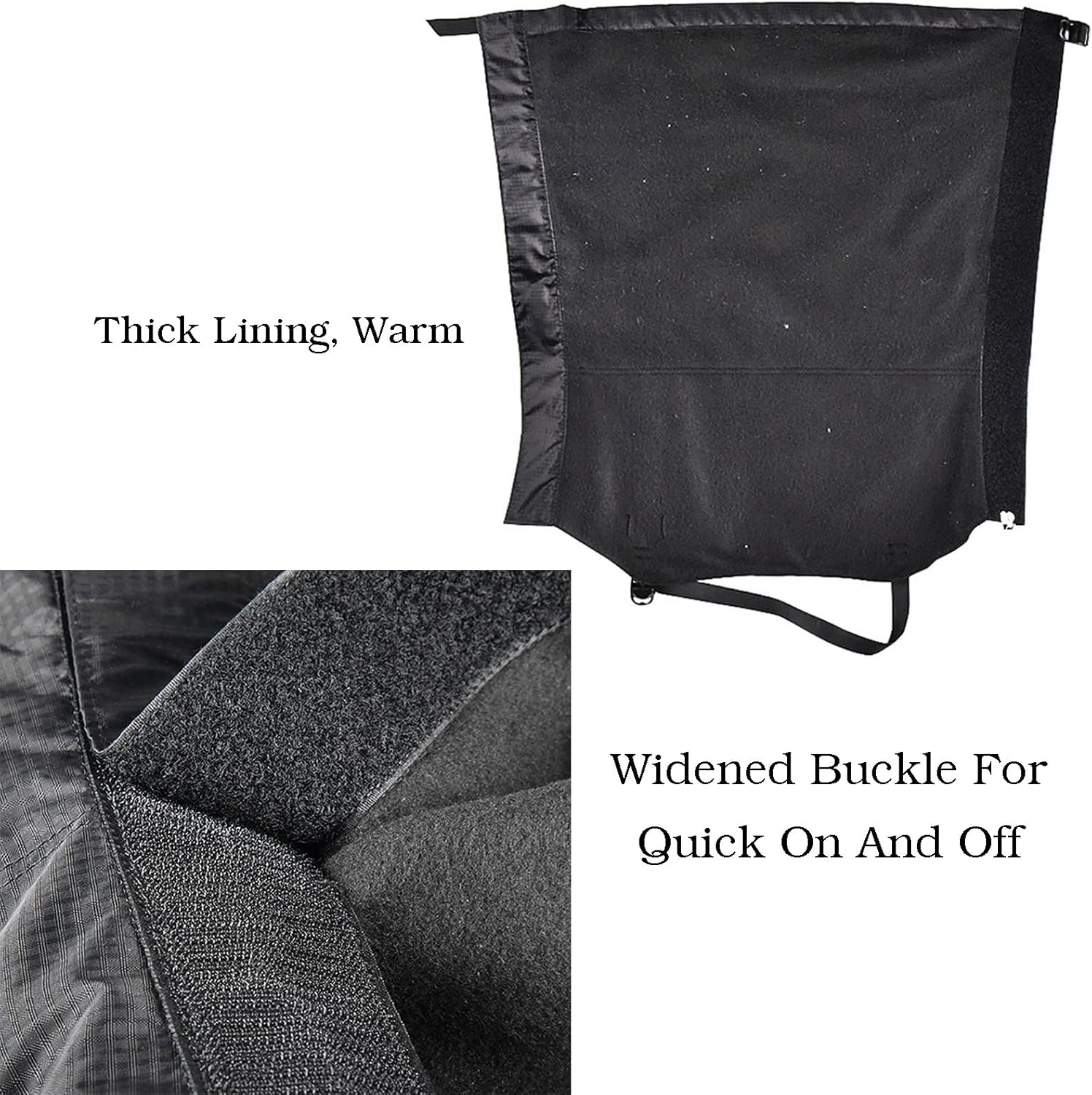 Hiking Canvas Gaiters Gators Leg Gaiter Ankle Shoes Covers for Outdoor Mountain Climbing Walking Running Backpacking