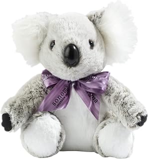 Microwaveable Aromatherapy Pillow Filled with Lavender, Plush Koala, Lavender Scented with Removable Washable Cover, Kalee The Koala