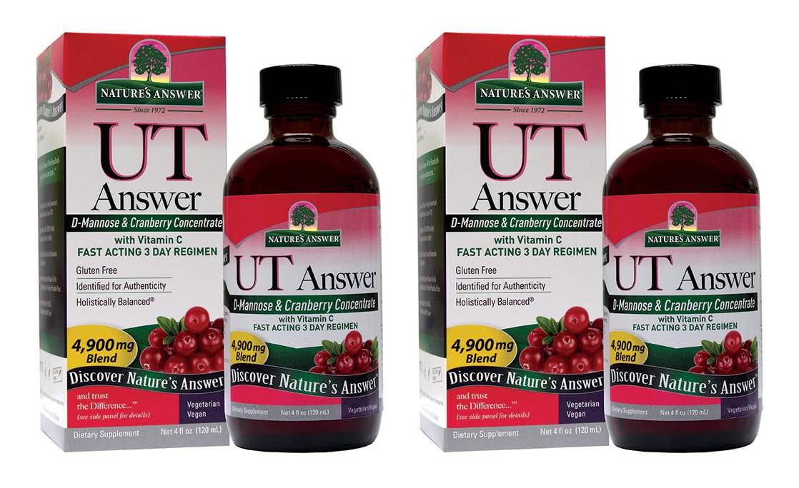 Urinary Tract Health | Fast Acting Three-Day Regimen | Cranberry Flavor Dietary Supplement | Alcohol-Free, Gluten-Free, Not Tested on Animals & Vegan 4oz (2 Pack)