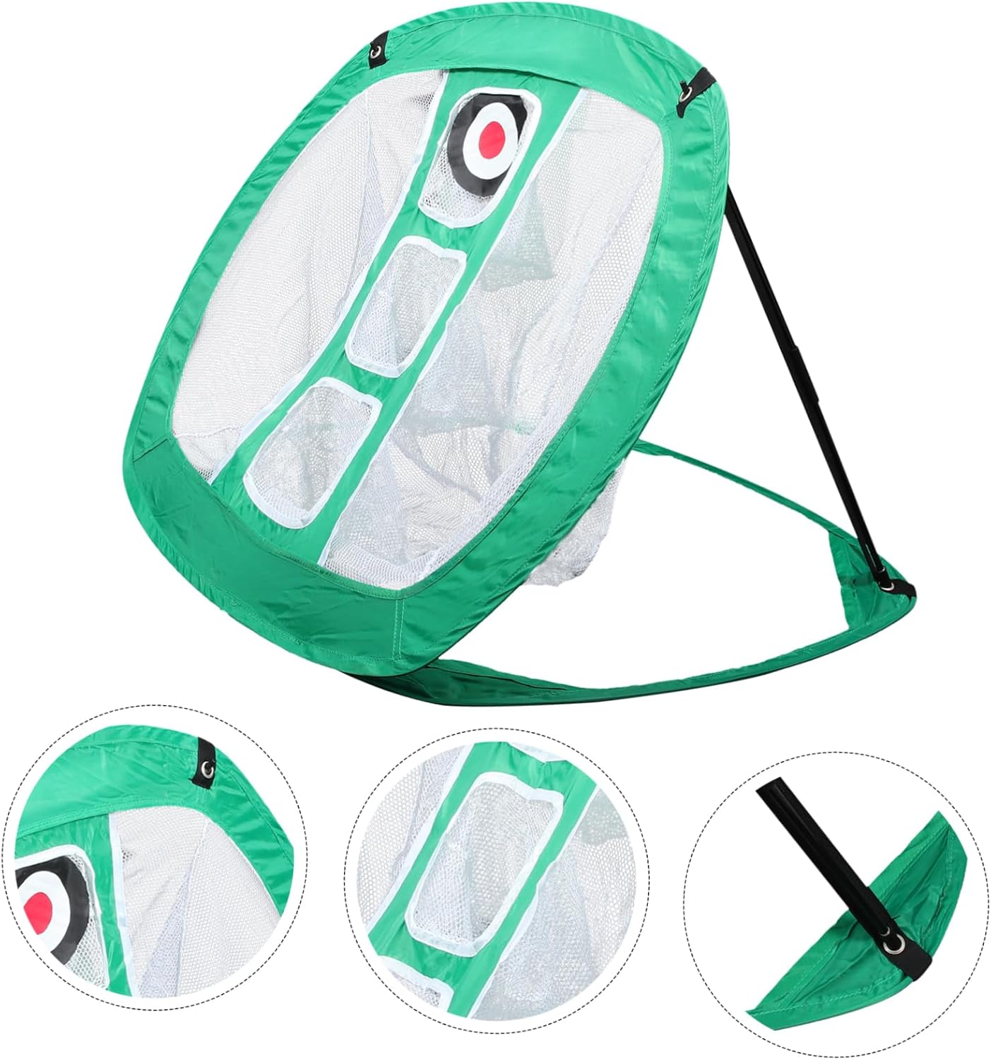 WOONEKY Golf Practice Netting for Backyard Compact Indoor Chipping Net Golf Training Tool for Adults