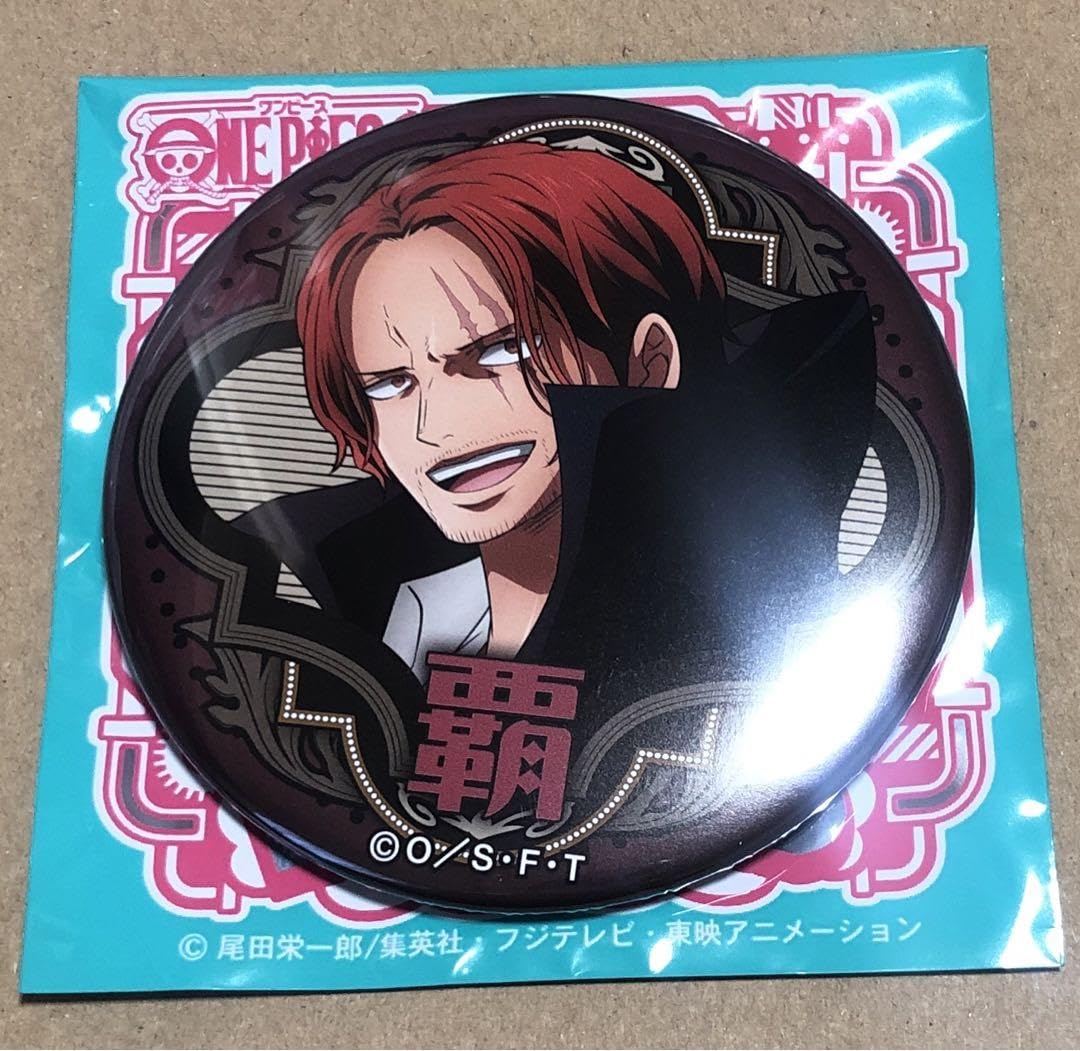 ワンピース ONEPIECE シャンクス 缶バッジ フジテレビ　レア 当時 ワンピース ONEPIECE シャンクス 缶バッジ フジテレビ レア 当時