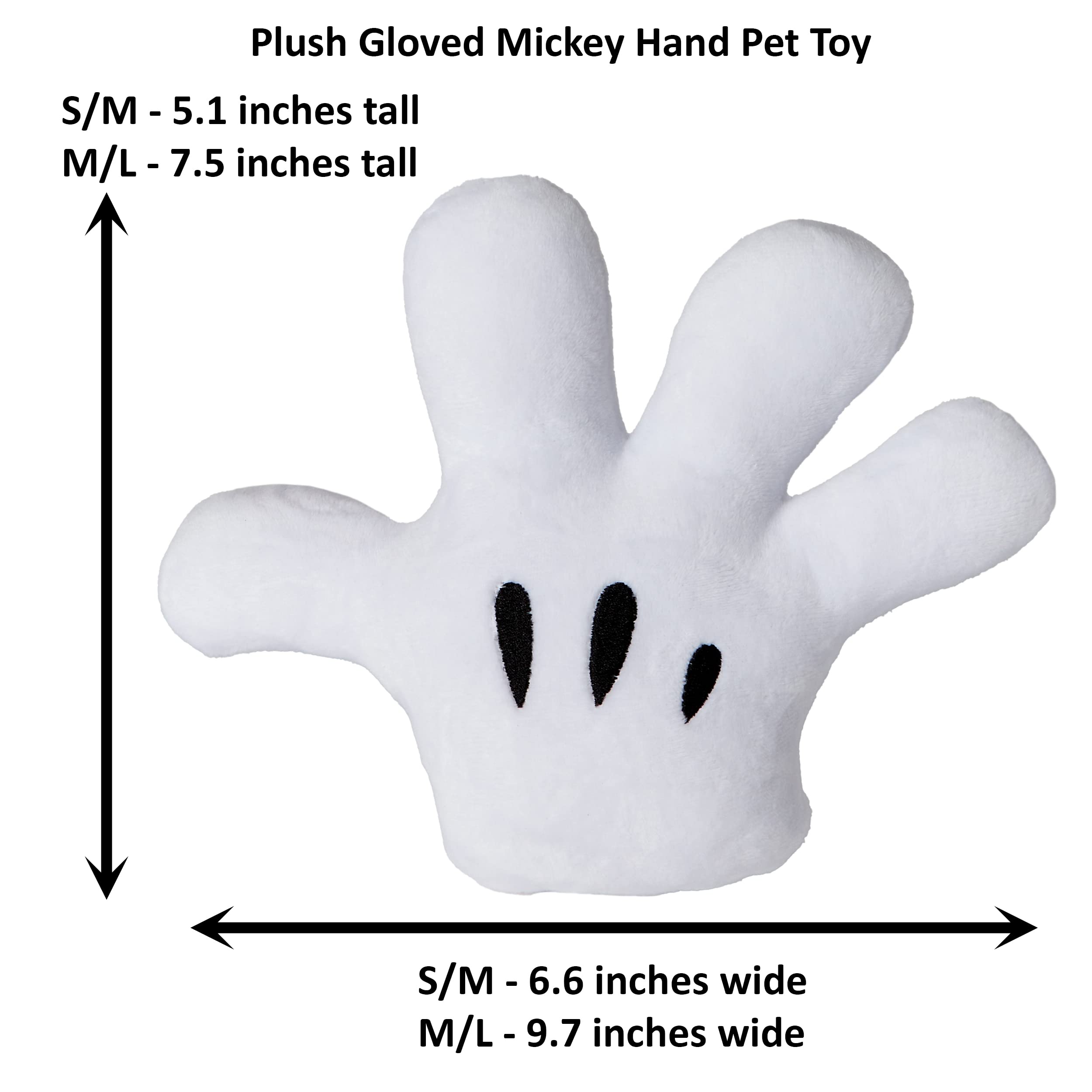 Rubies Disney Mickey & Friends Mickey Mouse - Paquete de Juguete y Tocado para Mascotas, como se Muestra, pequeño/Mediano