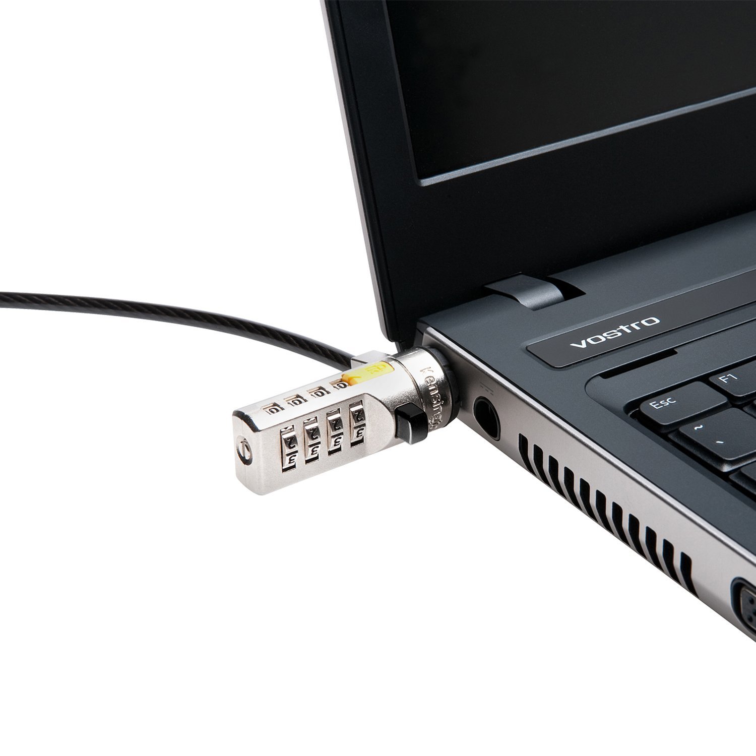Amazon.com: Kensington Preset Combination Cable Lock for Laptops