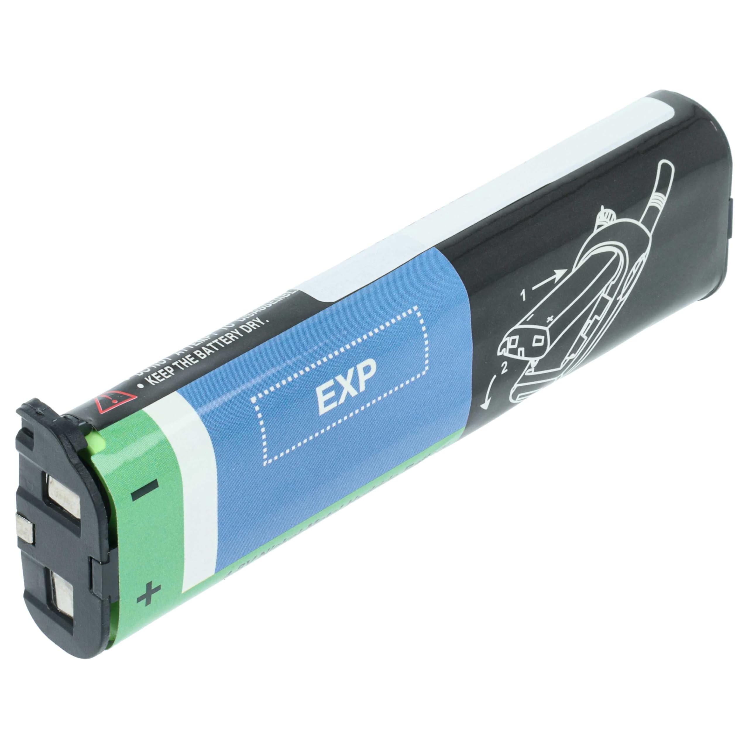 Batterie Talkie-walkie Motorola – 2 Piles NiMH 1200mAh 4,8V | Compatible XU1100, XTN, I500, CP100