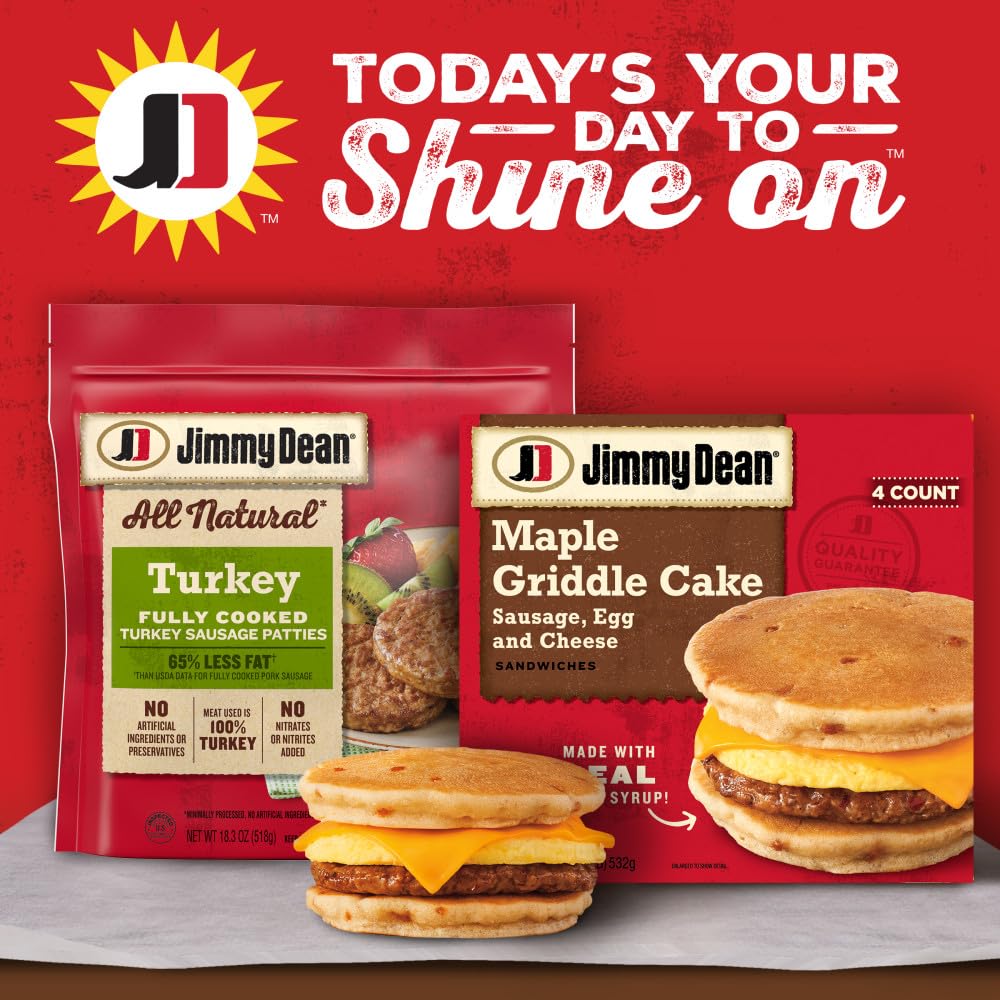 Jimmy Dean Maple Griddle Cake Sandwiches 18 8 Oz — view 7