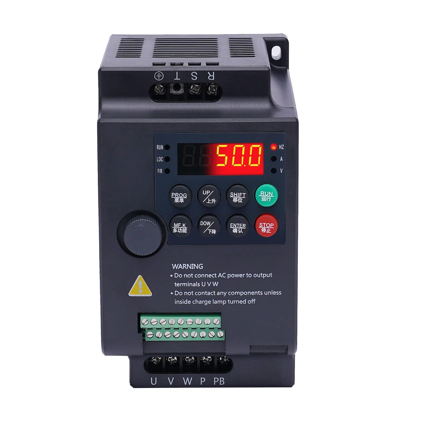 1,5 KW 2PS Frequenzumrichter – Vektorregler Mit AVR Und Closed-Loop, 208-240V, Industry-press