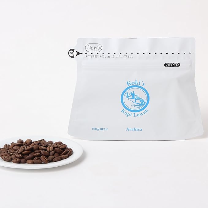 Amazon Koki S Kopi Luwak Arabica コピ ルアック アラビカ 豆のまま 100ｇ Koki S Kopi Luwak 焙煎 通販