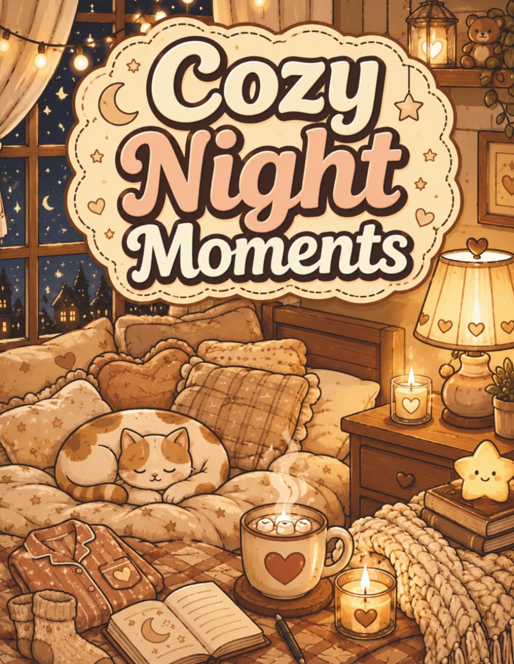 Cozy Night Moments: Simple Indoor Scenes Inspired by Quiet Evenings and Warm Nighttime Spaces